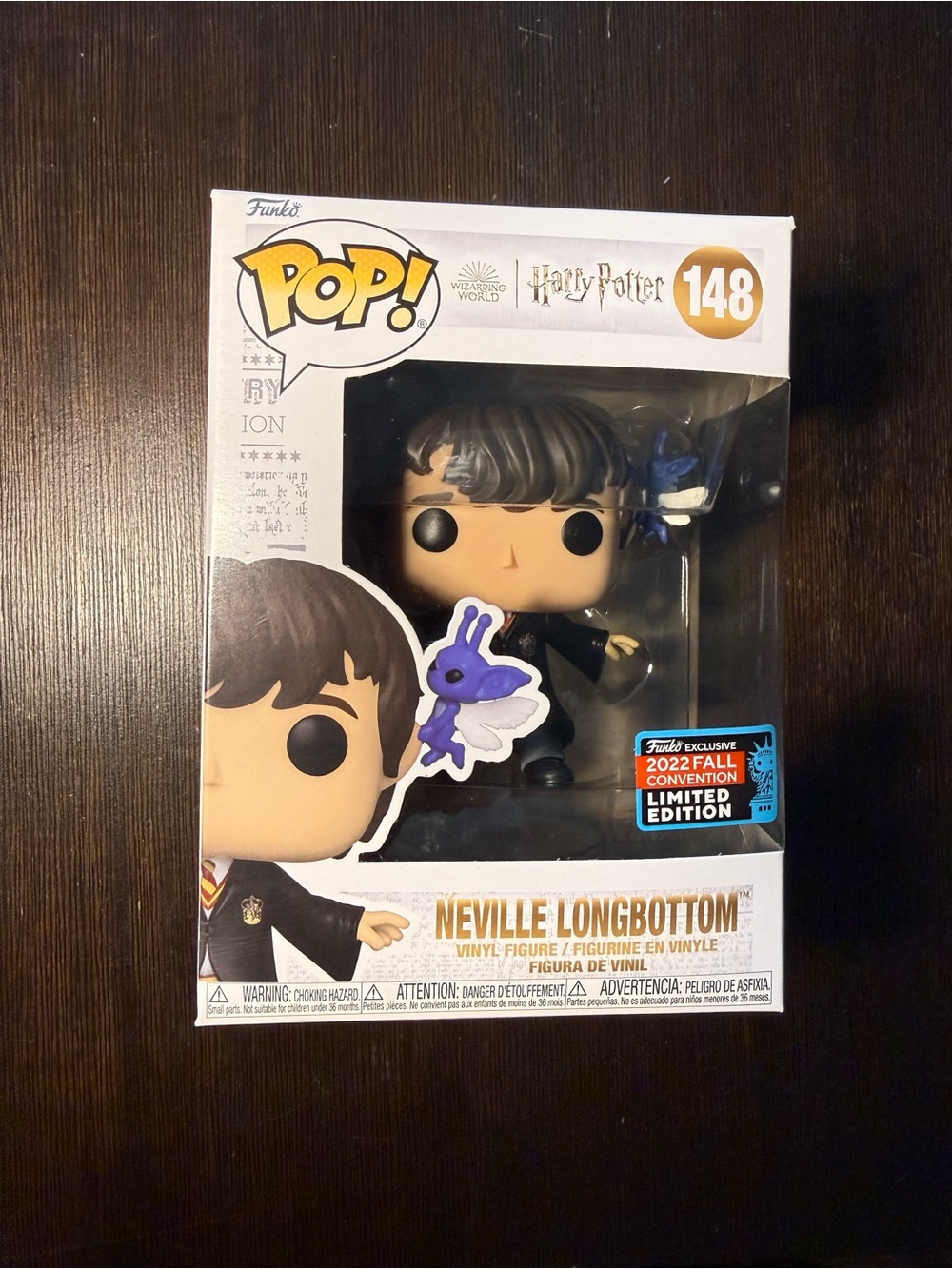 Neville Longbottom 148 2022 Fall Convention Limited Edition Funko